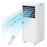 8,000 BTU Portable Air Conditioner with Built-In Dehumidifier