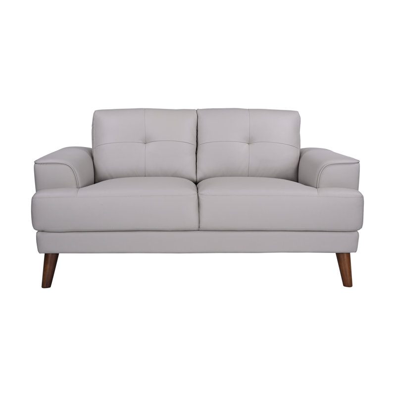 Tomson 66'' Leather Loveseat