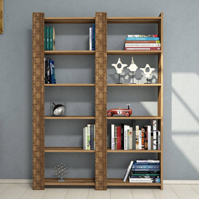 Alizeh 170 cm H x 124.6 cm W Standard Bookcase