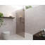 Ursa 36 po. X 78 po. Panneau de douche fixe teinté bronze entièrement sans cadre-89211429