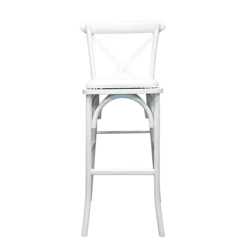 Coleridge Upholstered Counter Stool with Solid Wood Frame