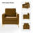 Cedarpoint Upholstered Velvet Tufted Club Chair-248684852