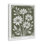 Art mural sur toile, "Minimal Daisies" sur toile verte