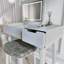 Kenlee Dressing Table with Mirror-442470529