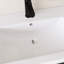Meuble-lavabo mural simple 36 po avec plateau en résine intégré blanc-59131470