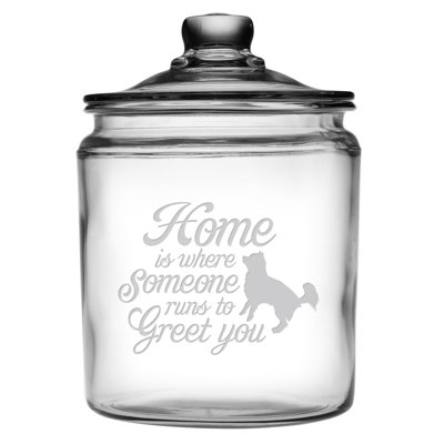 1.3 Lb. Glass Treat Jar Removable