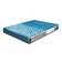 Vail Fabric Upholstered Foam Padded Complete Bed 18" Waveless Deep fill Hard-side Waterbed Mattress