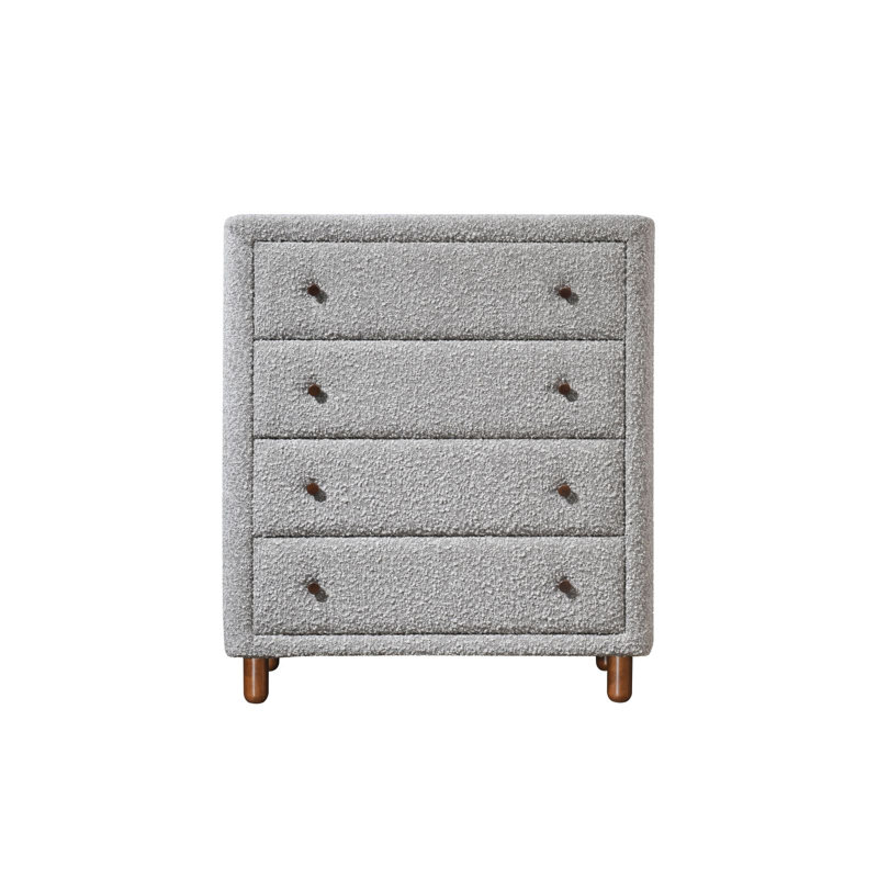 Commode rembourrée 4 tiroirs