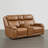 Zachery Genuine Leather Power Reclining Sofa with Multifunctional Console-2073169914-2073169916