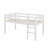 Twin Loft Bed With Guardrails And Ladder-721587281