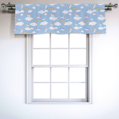 Sateen Ruffled Window Valance