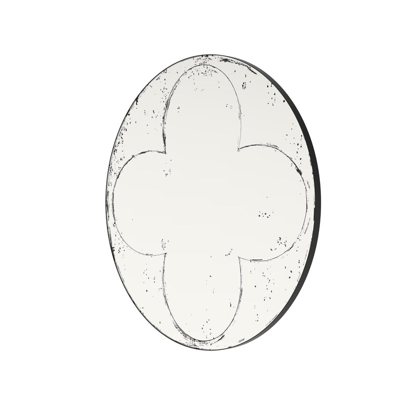 Miroir rond mural polyvalent, idéal pour les chambres à coucher, les salons, les salles à manger, les foyers, les foyers et plus encore