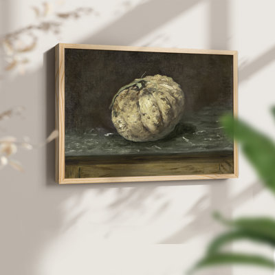 Motif floral rétro - XCIX - reproduction encadrée