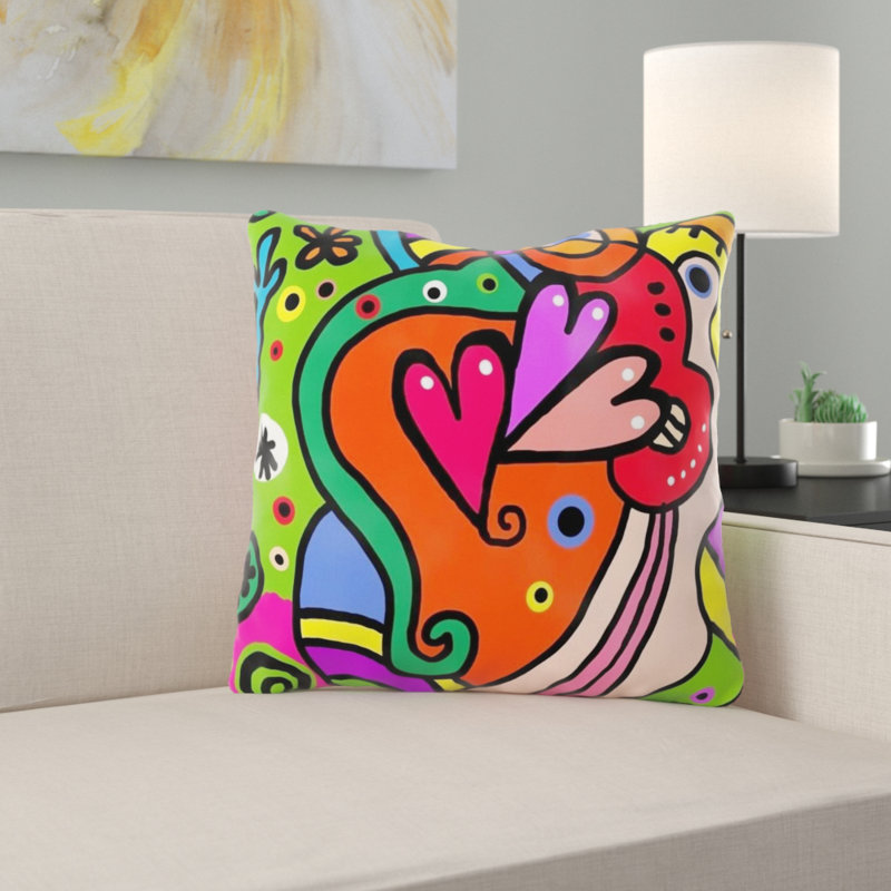 Coussin joyeuse, Intérieur