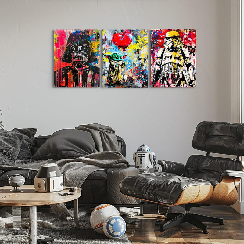 3 Piece Wrapped Canvas Print