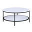 Table basse circulaire