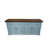 Intressant turquoise / brun