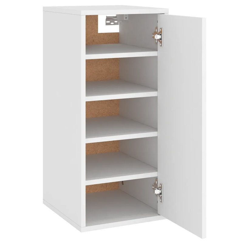 Armoire à chaussures vidaXL, Blanc