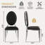 Chaise d'appoint en acier inoxydable Carterville-1033144132-1033144143