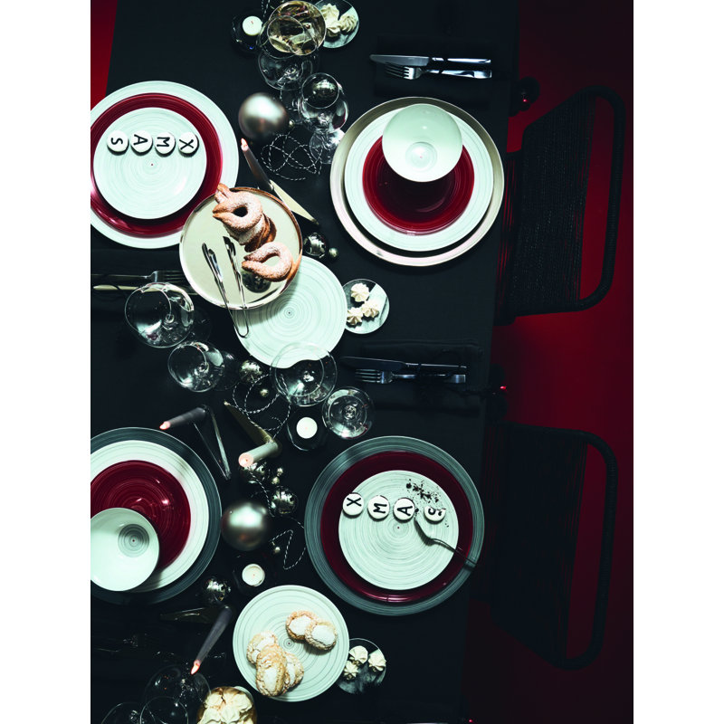 TAC Stripes 2.0 Porcelain Dinner Plate