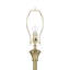 Lampe sur pied traditionnelle en laiton antique 59 po Martha Stewart Athena