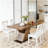 Chic Kitchen Table,Dining Table,X Shaped Design Greeting Table