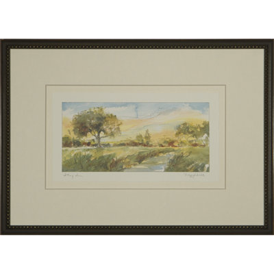 Setting Sun Print by Daughdrill