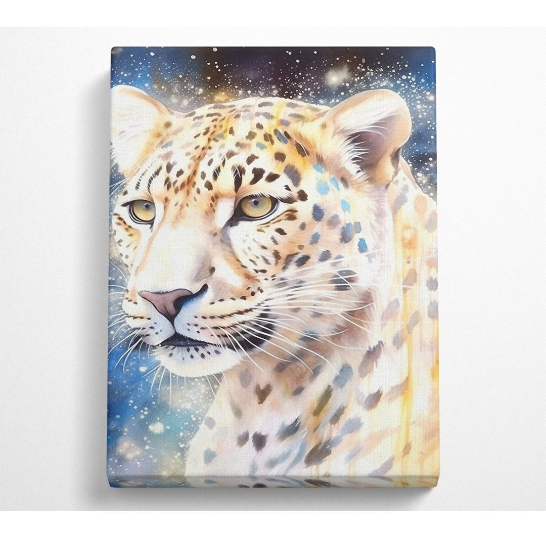 Leopard Spots Universe - Kunstdrucke auf Leinwand