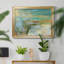 Plage de sable - peinture sur toile encadrée-1622882250-1622882251