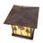 17" Square Great Pines Pier Mount