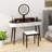 Kiree 4-Drawer Lighted Mirror Vanity Set with Stool -962501788