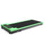Tapis roulant pliable avec guidon et inclinaison, tapis de marche sous le bureau 2 en 1 et coussin vibrant avec télécommande pour les petits espaces de bureau à domicile-131404189