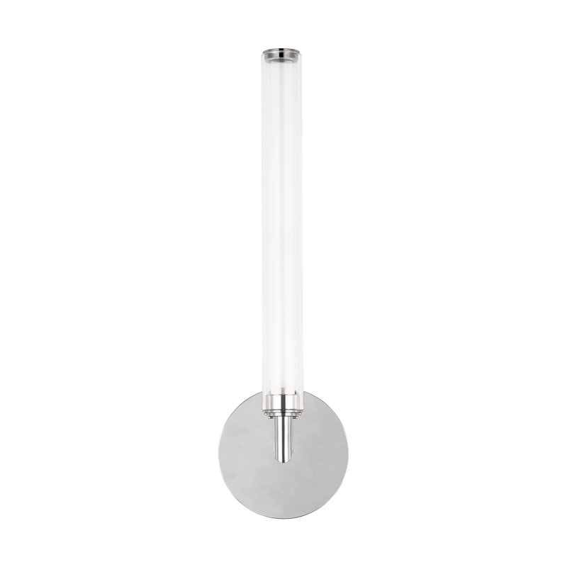 Poza 1 - Light LED Armed Sconce, Polished Nickel