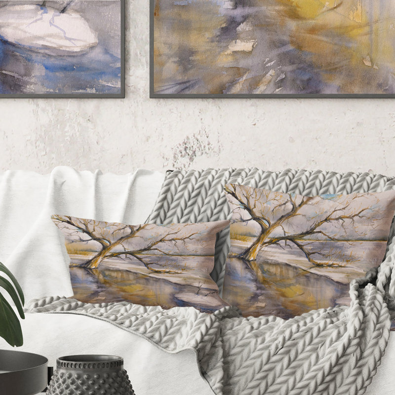Coussin Tree Tree To The River