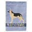 Polyester 2 côtés 40 x 28 po welcome drapeau maison-73943339