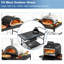 Chariots de barbecue d'extérieur avec roues