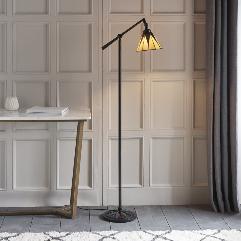 Sylvan 154cm Black Task Floor Lamp