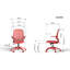 Chaise de bureau ergonomique colorée 350LBS-2143865962-2143865963