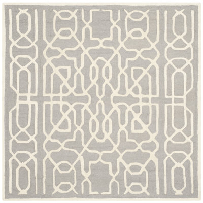 Cannen Hand Tufted Wool Geometric Rug