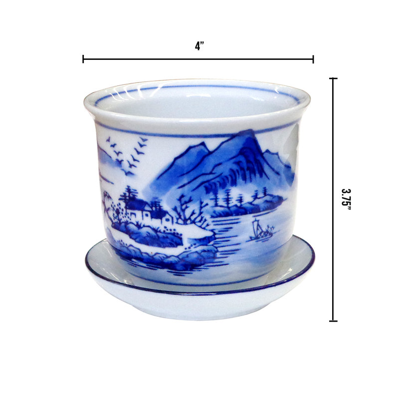 Levent Ceramic Pot Planter