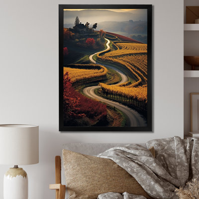 «Scenic Enchanting Vineyard II», impressions sur toile