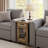 End Table With Storage And Charging Station Set Of 2-114543757