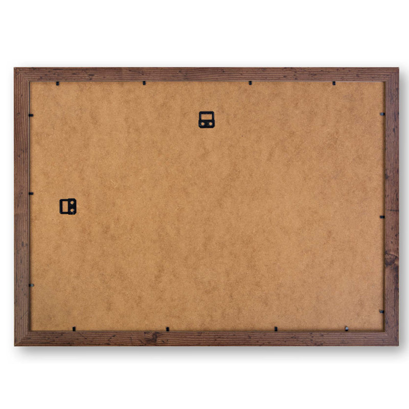 Mountains Of Glencoe In Scotland - Single Picture Frame Painting, Walnut, 62cm H x 87cm W x 2cm D
