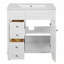 Armoire de salle de bain élégante avec tiroirs spacieux et portes à fermeture douce-210857968