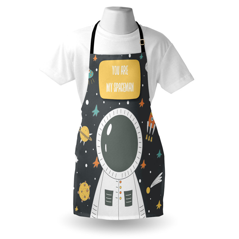 No Pattern Bib Apron