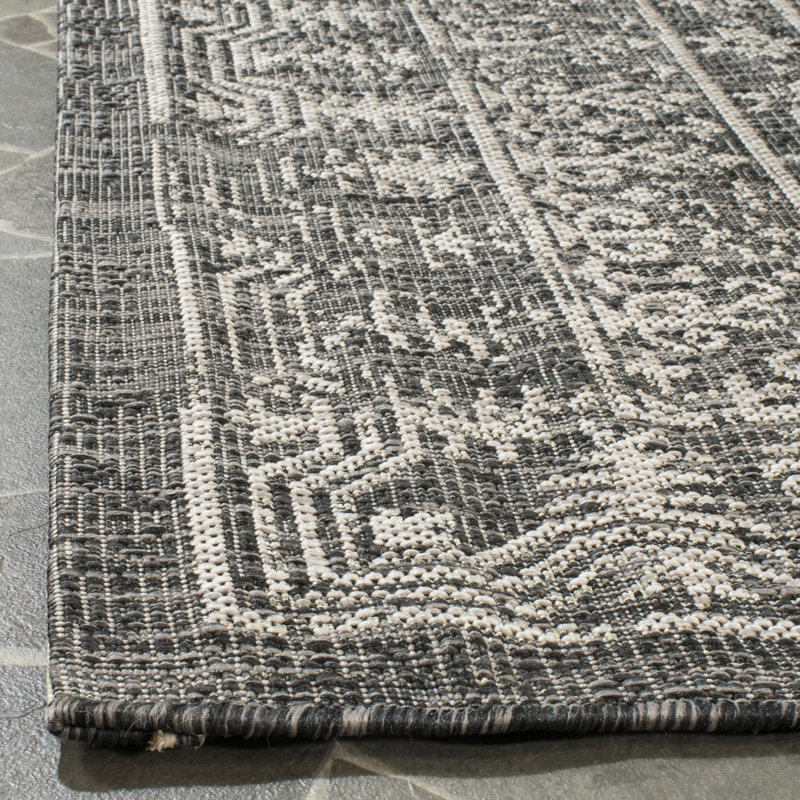 Anjellica Performance Geometric Rug, Rectangle 5'3" x 7'7"