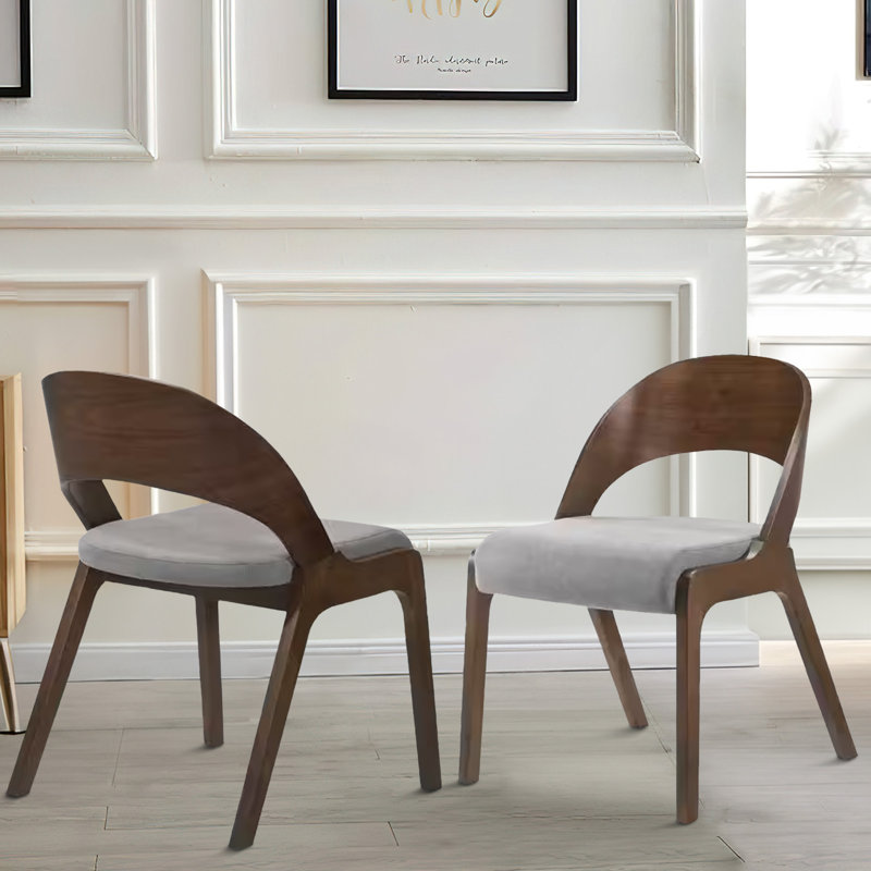 Mcglynn Upholstered Side Chair, Brown