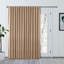 LeeRoy 100% Sustainable Cotton Blend Chevron Texture Room Darkening Thermal Triple-Lined Rod Pocket Panel-292000700-292000577