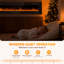 72" Electric Fireplace Insert, Electric Fireplace Wall Mounted with Remote & Timer, Adjustable Flame Colour, 750/1500W-1168960143