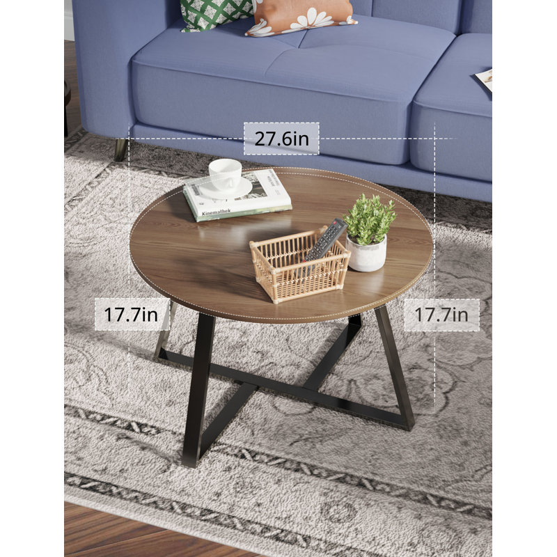 Table basse Minelva, Noir, Black stand